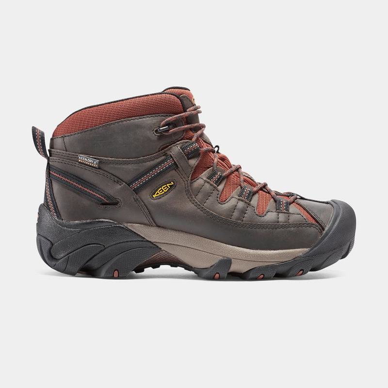 Botas De Montaña Keen Targhee II Waterproof Mid Para Hombre Chocolate - Botas Keen Mexico (517943-FX